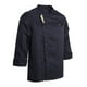 thumbnail image 2 of Chaqueta clásica negra/blanca, uniformes de cocina para restaurante de panadería, abrigo de cocinero Negro l jinwen Chaqueta de chef unisex, 2 of 8