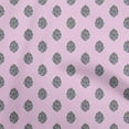 thumbnail image 1 of oneOone Viscose Jersey Light Pink Fabric Asian Ajrakh Floral Sewing Material Print Fabric By The Yard 60 Inch Wide, 1 of 4