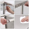 thumbnail image 3 of GloryStar Stainless Steel Prep & Work Table, Heavy Duty Commercial Utility Table with Adjustable Undershelf and Tool Hooks for Kitchen, Warehouse, Garage and Garden, 3 of 6