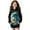 Panda Leaves Moon Star, variant on Xoenoiee Capybara Duck Music Note Print Long Hoodies Oversized Kids Trendy Graphic Long Pullover Dresses Sweatshirt for Teen Girls Spring Fall Casual Tops Sports Shirt with Pocket, 5-6 Years