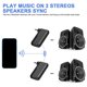 thumbnail image 4 of Adaptador AUX Bluetooth 5.3 para Coche Receptor de Audio InaláMbrico MúSica/Llamada Manos Adaptador AUX de 3,5 mm para EstéReo de Coche/Hogar, 4 of 5