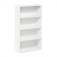 thumbnail image 5 of Furinno PASIR Book Shelf, 4-Tier Bookshelf, Bookcase with Open Shelf, 9.4 x 23.6 x 41.7, for Living Room, Bedroom, Home Office, Plain White, 5 of 5