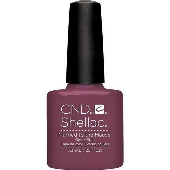 CND Shellac Gel Polish [ Married To Mauve ] 0.25 oz * BEAUTY TALK LA *