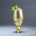 thumbnail image 6 of Soimiss Pineapple Shaped Cocktail Cup Golden Stainless Steel for Fun Parties, 6 of 12