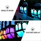 thumbnail image 3 of 1 Set Bright Garden Wall Lamp Led Solar Lamp Retro Wall Lamp for Outdoor, 3 of 3