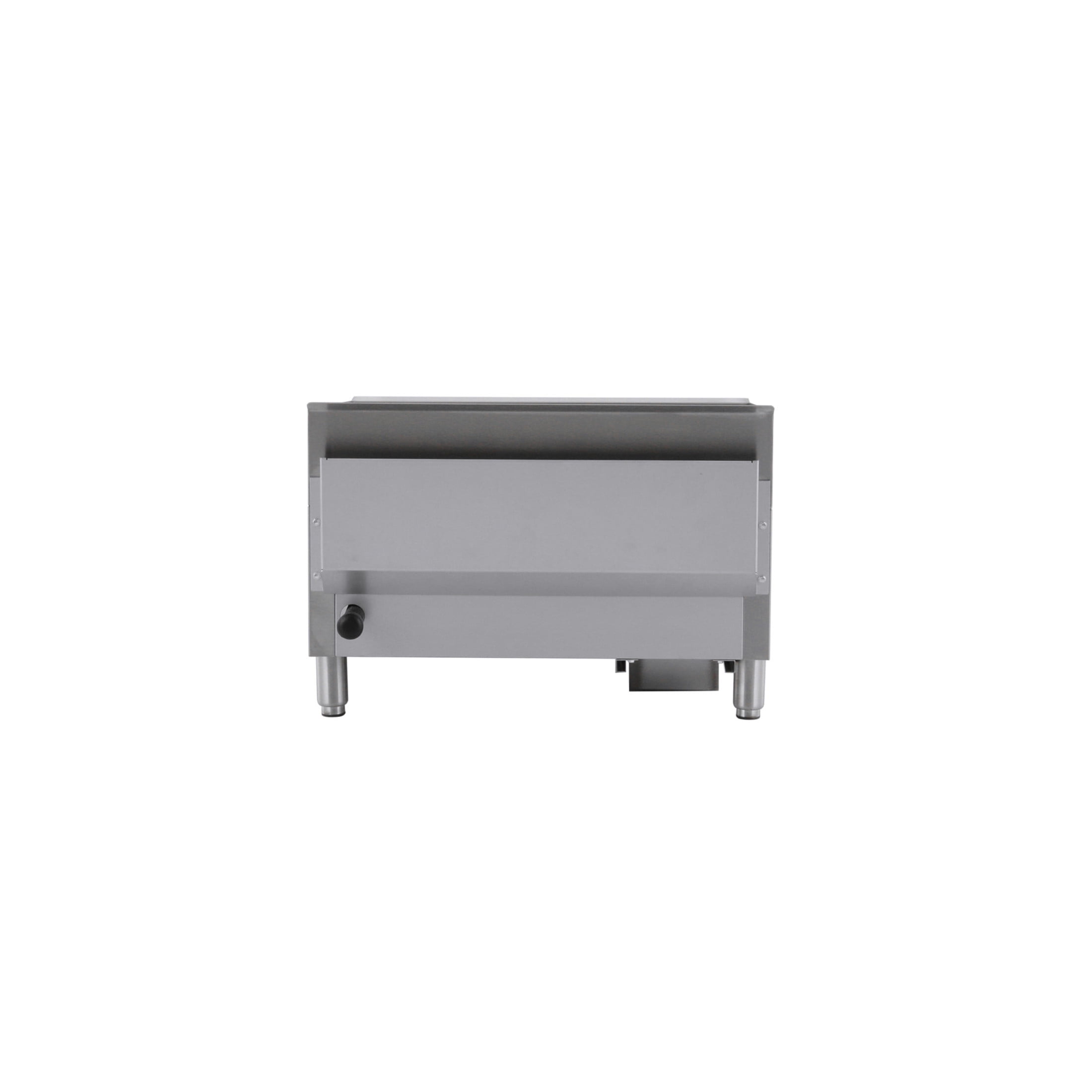 Magic Chef Commercial 24 in. Commercial Natural Gas Manual Countertop Griddle in Stainless Steel in Stainless Steel