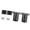 6 cm sand black, variant on Telescopic Adjustable Bed Beam Support Foot Furniture Leg Sofa Leg Bed Bottom Load Bearing Bracket Easy Setups