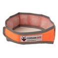 thumbnail image 2 of CoolerDog High-Vis Dog Cooling Collar - Orange Reflective Re-Freezable Ice Collar (Medium), 2 of 4
