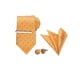 thumbnail image 1 of INSPIRE CHIC Corbata de lunares para hombres, juego de clip de corbata, gemelos, pañuelo de bolsillo para negocios y bodas en naranja y púrpura, 1 of 6