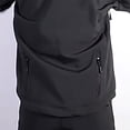 thumbnail image 5 of RYDCOT Men's Cargo Hoodie Waterproof Fleece Lined Ski Jacket Winter Warm Full-Zip Military Army Outdoor Hiking Coat with Muti Zip-Pockets Black, 5 of 9