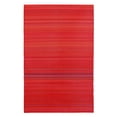thumbnail image 2 of Erbanica 8' x 10' Red Stripes Indoor Outdoor Reversible Plastic Rug, 2 of 6