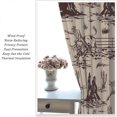 thumbnail image 5 of Vintage Western Cowboy Curtains Country Style Wild Desert Western Cowboy Riding and Cactus Pattern Printed Curtains Bedroom Living Room Blackout Curtains 55x63 Inch, 5 of 6