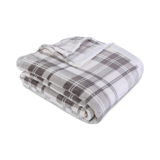 Berkshire Classic Velvety Plush Full/Queen Blanket Tan 