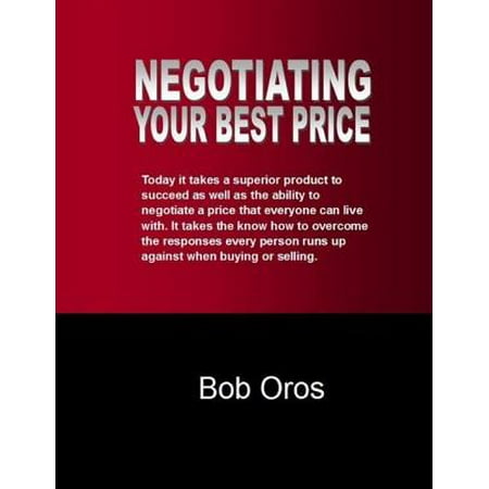 Negotiating Your Best Price - eBook
