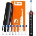 thumbnail image 1 of Cepillo de dientes eléctrico Bitvae R2 para adultos con 8 cabezales, 1 of 8