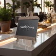 thumbnail image 5 of HOMEMAXS 2pcs Memo Chalkboard Countertop Home Message Board Sign Bar Message Board Home Decor, 5 of 8