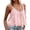 hwj#Pink90, variant on Huowey Women'S Lace Trim Tank Top Sleeveless Vest Scoop Neck Button Down Solid Color Cotton Linen Shirts Embroidery Camisole Loose Fit Summer Cozy Dailywear Vacation Tshirts Clothes,White,L