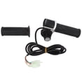 thumbnail image 2 of Universal Electric Bike Twist Throttle Grip 24V Power LED Display Throttle Grip with Key, 2 of 8