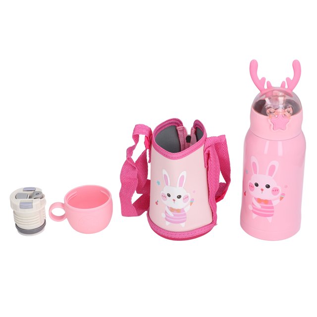 Taza de vacío NikouMX 500 ml Acero inoxidable con pantalla de temperatura para niños