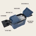 thumbnail image 6 of Coleman Flex 'N Go 52 QT Cooler, Large Portable Cooler for Camping, Sapphire, 6 of 7