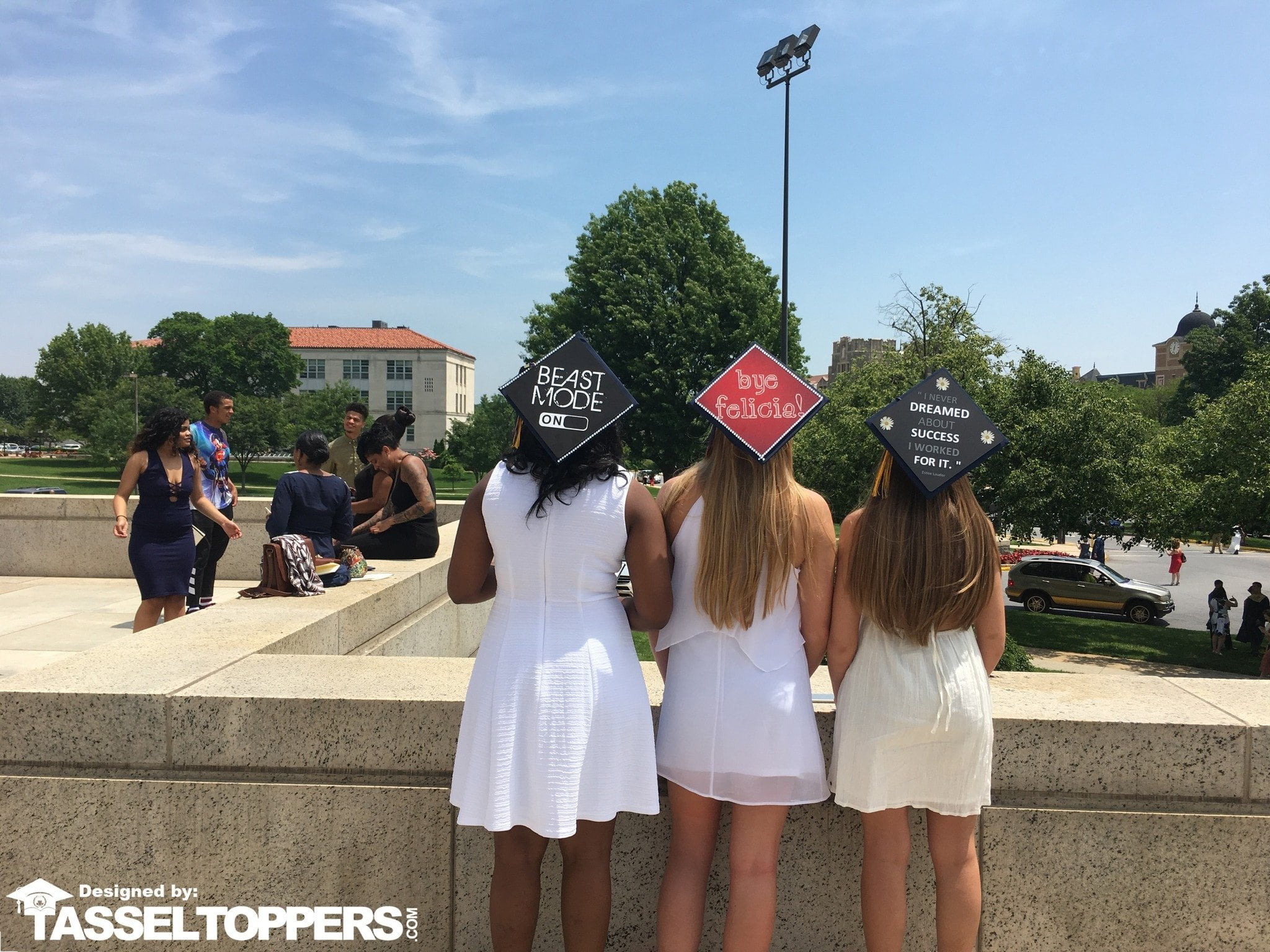 Beast Mode Grad Cap Tassel Topper