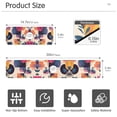 thumbnail image 3 of Yayeee Faucet Mat for Kitchen Sink 30" Diatomite Long Splash Guard Pad, Flowers Pattern Style, 3 of 7