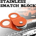 thumbnail image 3 of Almencla 10T Winch Snatch Block Pulley, 22,000 LB Capacity, Recovery Accessory for, 3 of 8