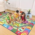 thumbnail image 2 of Dwelke Kids Rugs Animals Zoo Carpet Play Rug for Playroom ABC Educational Mat Alphabet Area Rug, 4'x6', 2 of 6