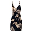 thumbnail image 3 of Kcodviy 2025 Spring and Summer Champagne Plus Dress New V Neck Multi Plus Dress Vintage Printed Lace Wrapped in Plus Size Punk Dress Female, 3 of 4