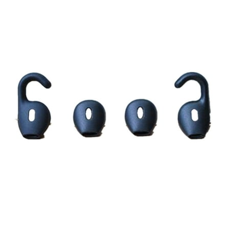 4x Headphone Ear Hook Pads Bud Gels Earbuds Tips for Jabra Talk 45/ for Stealth/ for Boost