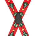 thumbnail image 3 of SuspenderStore Christmas Tree Suspenders - 1.5 Inch Wide - Clip - 4 Sizes Including Big & Tall, 3 of 4