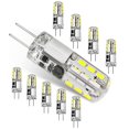 thumbnail image 1 of G4 Led White Light Bulbs, Replacement Compatible With 20 W Halogen Bulbs, 10pcs, 1 of 5