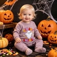 thumbnail image 5 of Newborn Baby Girl Clothes Long Sleeve Jumpsuit, 5 of 5