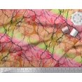 thumbnail image 2 of Soimoi Moss Tissu Georgette Tranche de Citron & Texture Tissu Imprimé 1 Yard 42 Pouces de Large, 2 of 2