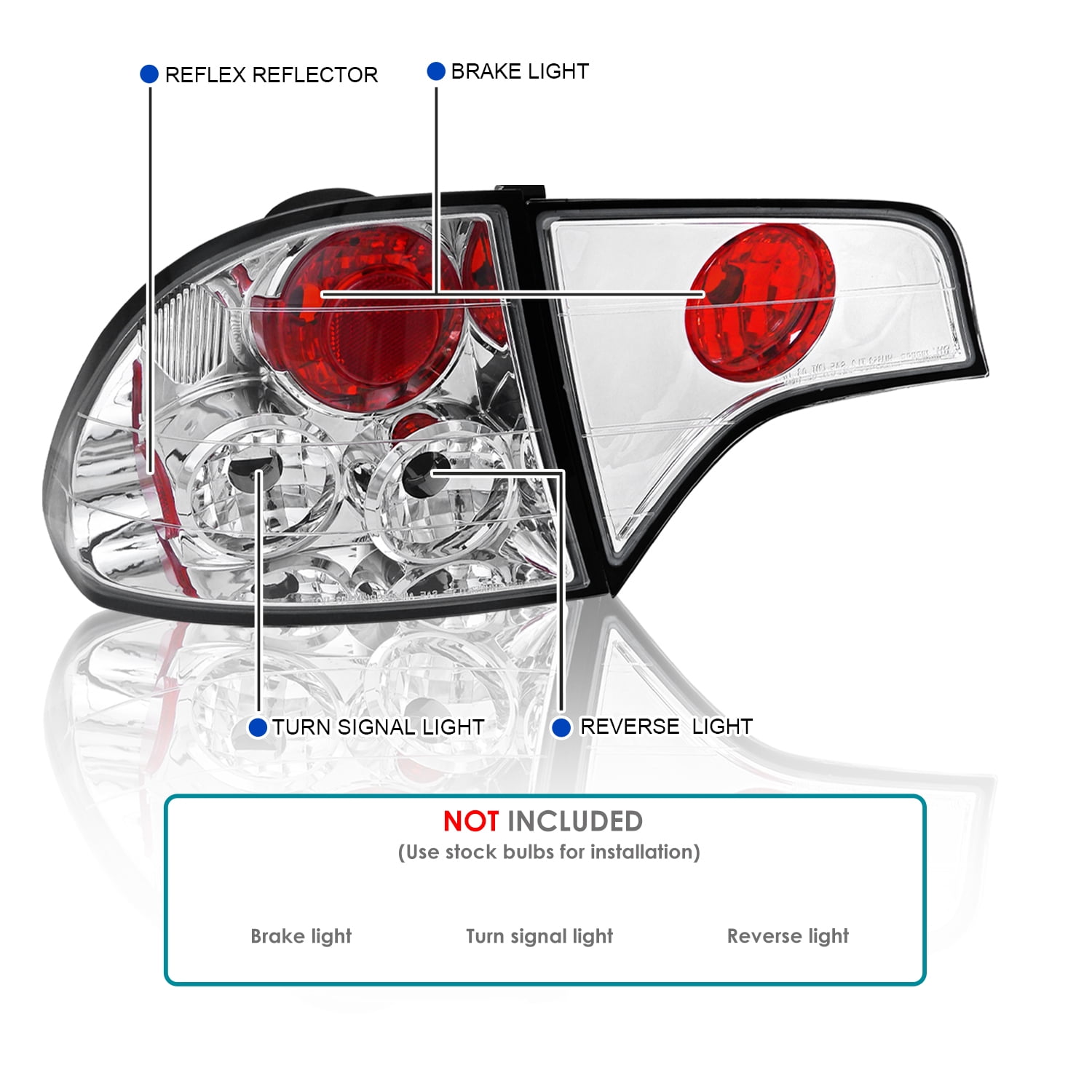 8+ Spec D Tail Lights