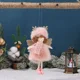 thumbnail image 5 of Christmas Angel Hanging Ornaments,Cute Plush Doll Ornaments Christmas Plush Angel Doll Decoration for Home Wedding Wreath Party Decor（pink）, 5 of 5