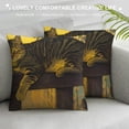 thumbnail image 3 of Orinice Cute Cat Graphic Decorative Cushion Throw Pillow Cover for Home Couch Living Room Bed Sofa - Autumn Collection, Short Plush, Printed on Both Sides, 1PC 18x18in, 3 of 5