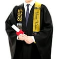 thumbnail image 1 of Elegant Graduation Stole Shawl For Ceremonies School Events With Pointed Collar Design Versatile Accessory Gown, 1 of 9