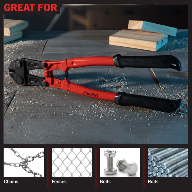 Stalwart 14-Inch Bolt Cutter, 5/8" Capacity photo 5