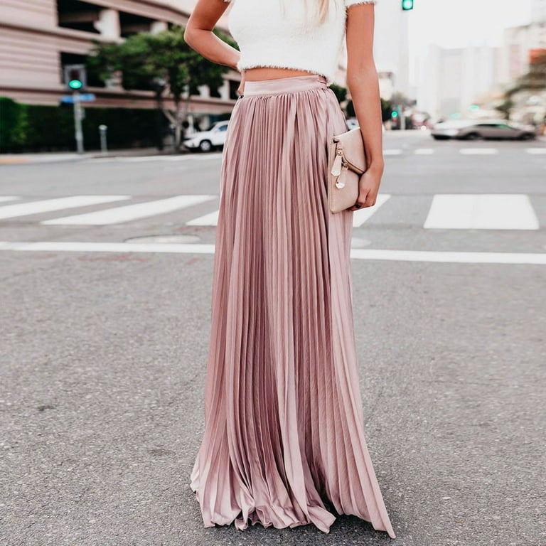 Women's plus size clearance maxi skirts sale