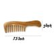 thumbnail image 5 of Natural Sandalwood Hair Combs - Anti-Static Sandalwood Scent Natural Hair Detangler Wooden Comb (Extra Wide Tooth), 5 of 5