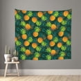 thumbnail image 2 of Balery Pineapples with Palm Leaves Pattern Tapestry 60x51 Inches - Large Wall Hanging Tapestry for Bedroom, Living Room, Dorm Decor - Artistic and Aesthetic Room Decor, 2 of 9
