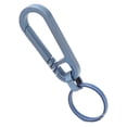 thumbnail image 3 of Key Chain Ring Buckle,  Elasticity Ergonomic Design Multifunction   Carabiner  For Family For Home For Outdoor Gray,Blue, 3 of 8