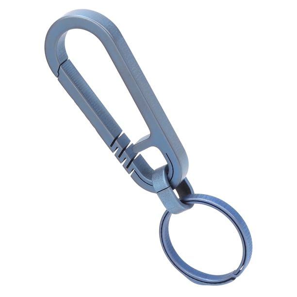 Hebilla De Anillo De Llavero, Mosquetón EDC De Titanio Diseño Ergonómico Elasticidad De Alta Dureza Para La Familia Para Exteriores Para El Hogar ANGGREK Otros Deportes