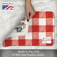 thumbnail image 3 of CounterArt Red Truck Farm Reversible Easy Care Plastic Tabletop Placemat 4-Pack, 3 of 8
