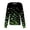 Green, variant on Domzest Halloween Scrub Top for Women Long Sleeve Halloween Print Nurse Working Uniform Button Front Cute Scrub Top Green 4XL