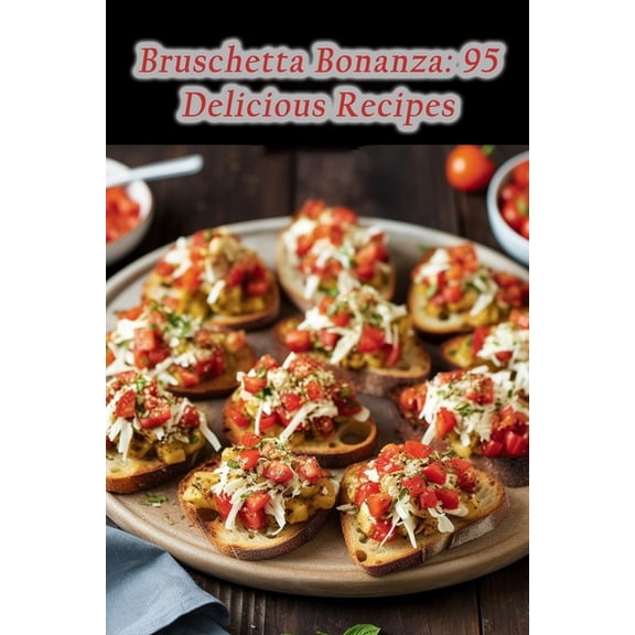 Bruschetta Bonanza: 95 Delicious Recipes (Paperback)
