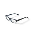 thumbnail image 2 of Walmart Youth FM14043 Rectangular Prescription Eyeglasses with Case, Black/Blue, 2 of 6