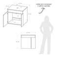 thumbnail image 3 of Mueble Lavamanos Elevado Maderkit Kyle color Gales-Taupe, 3 of 5