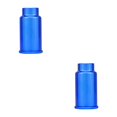 thumbnail image 1 of Greeniant Horquilla delantera de bicicleta, soporte de lámpara de aleación de aluminio de liberación rápida, Clip de luz de bicicleta, Azul 2piezas, 1 of 6